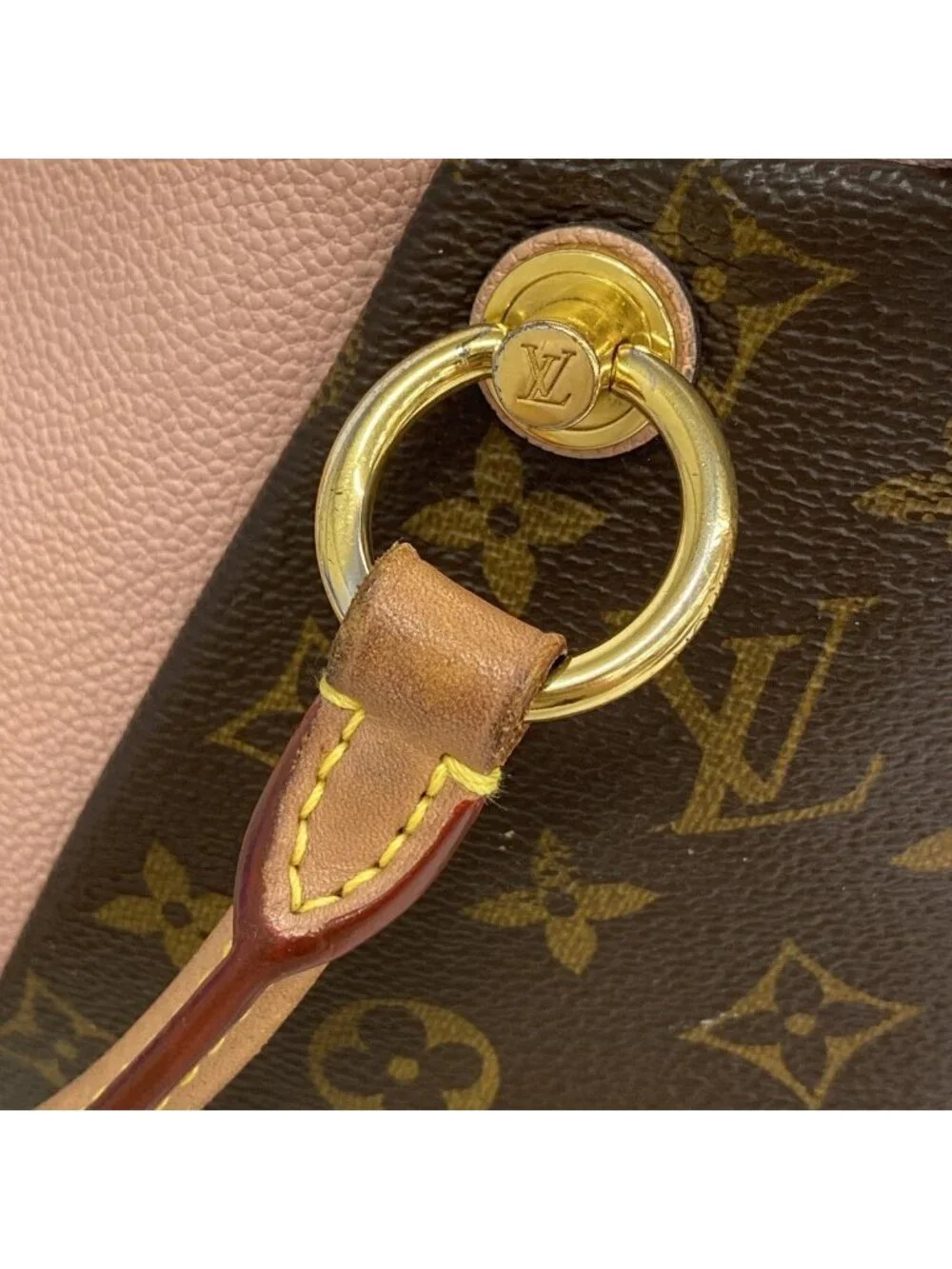Louis Vuitton Handbag Monogram Tote BB Rose Poodle 2-Way